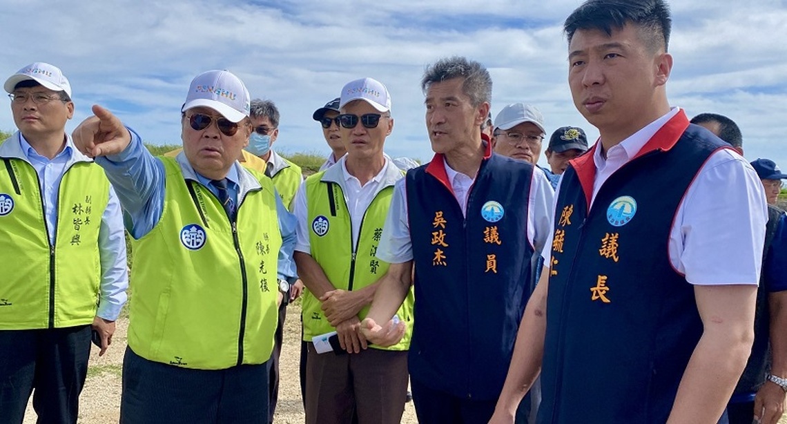 澎湖府會考察湖西成功、青螺、尖山、龍門地方建設 共同促進地方發展