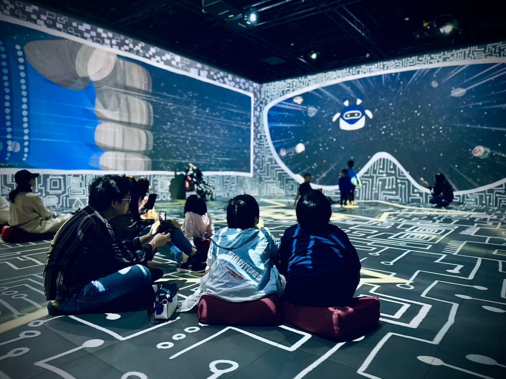 双融域AMBI SPACE ONE暑假推出親子互動光影沉浸劇場《宇宙大未來》
