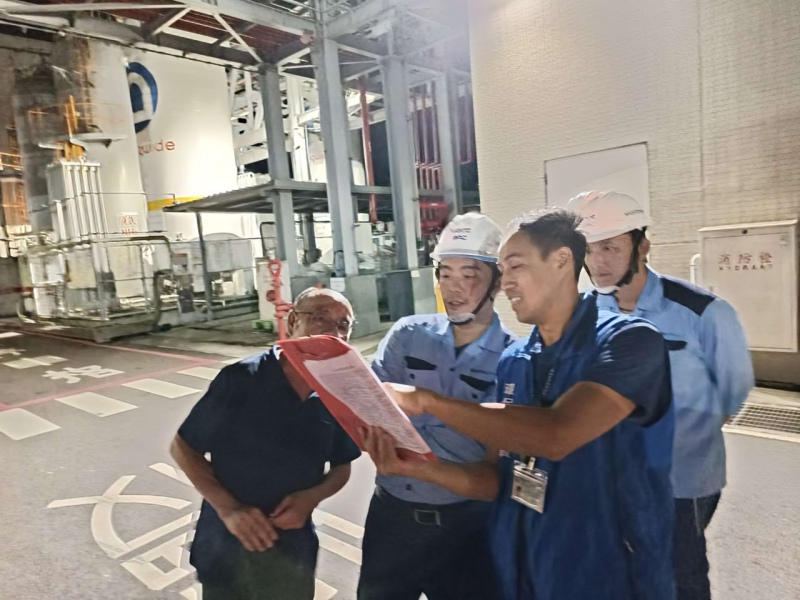 化工廠深夜偷排廢水遭舉報 雲林縣環保局查證嚴厲執法