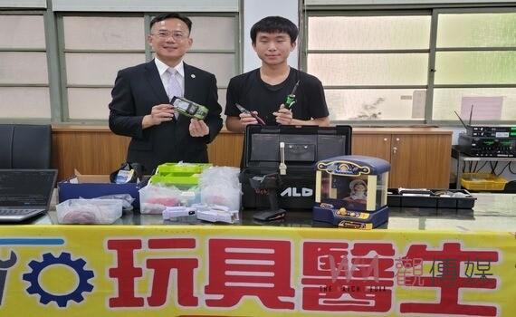 玩具總動員！台中一中陳彥廷創辦RTO玩具醫生及培訓高中生玩具醫生