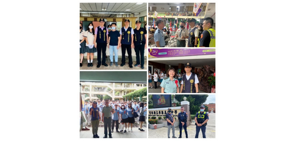 雲林縣警察局少年警察全力維護畢業典禮安全 守護學生美好回憶