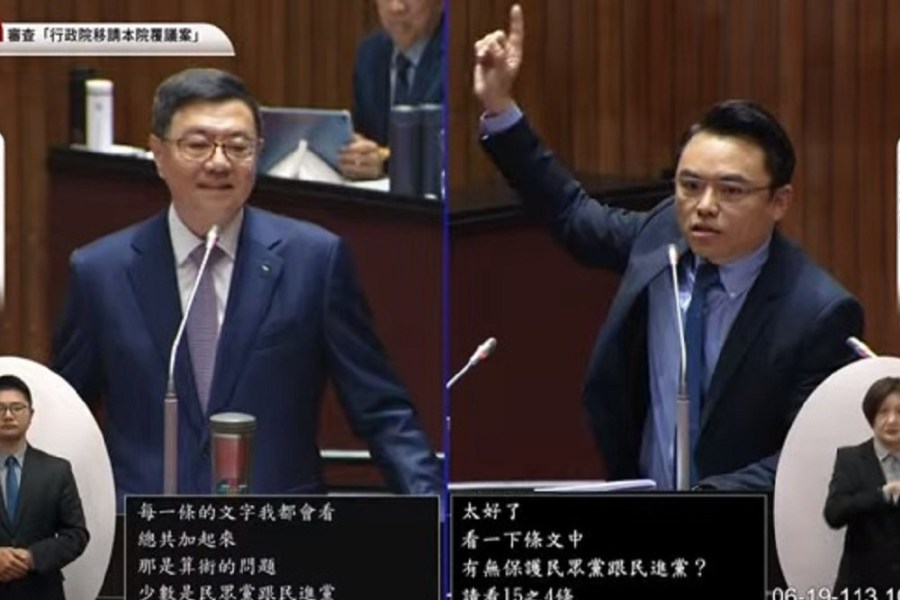 【有影】指卓榮泰不知職權行使法過幾條 洪孟楷批:用民粹方式造謠 226 【有影】指卓榮泰不知職權行使法過幾條 洪孟楷批:用民粹方式造謠 225