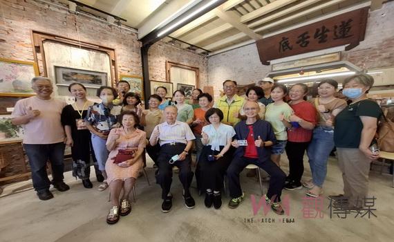 蕭美惠墨墨情深創作展 走進田中老街以水墨發現昔日榮景