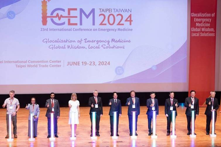 ▲賴清德總統出席「第23屆國際急診醫學會議」（ICEM 2024）開幕典禮，新政府的目標就是打造「健康臺灣」，持續強化臺灣的醫療衛生實力，增進全民健康，也能造福全世界。（總統府提供）