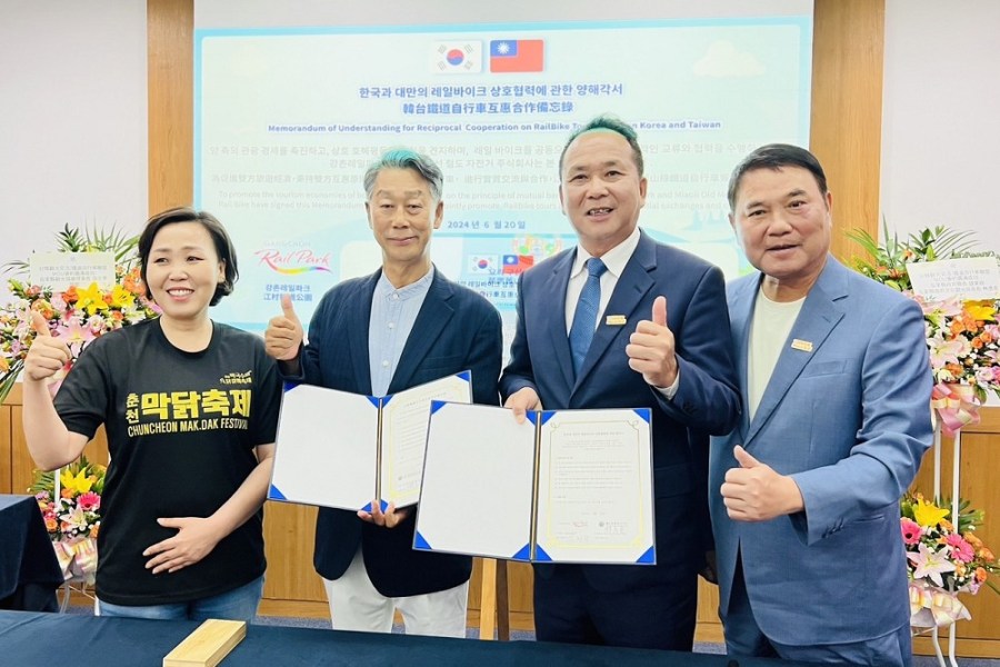 國際觀光外交再突破簽署MOU 鍾東錦:深化與韓國春川市友誼 220 國際觀光外交再突破簽署MOU 鍾東錦:深化與韓國春川市友誼 219