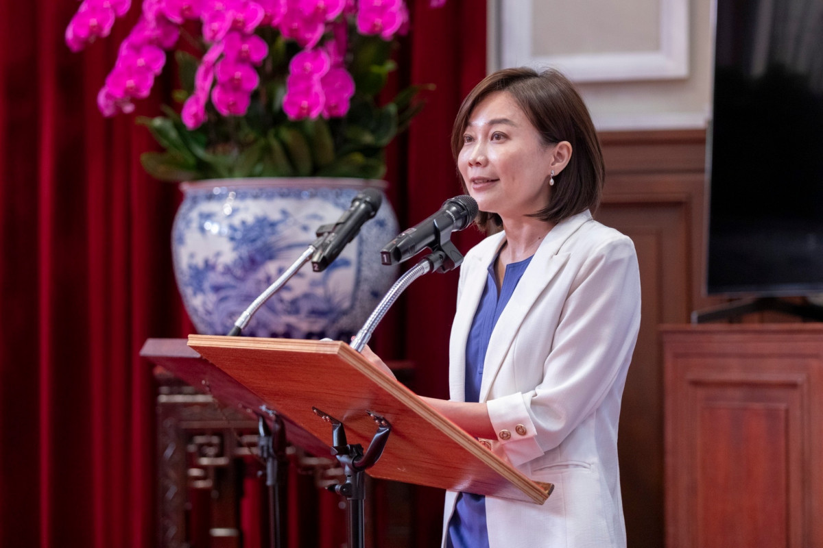 總統府發言人郭雅慧（圖／資料照片，圖源：翻攝自總統府Flickr）