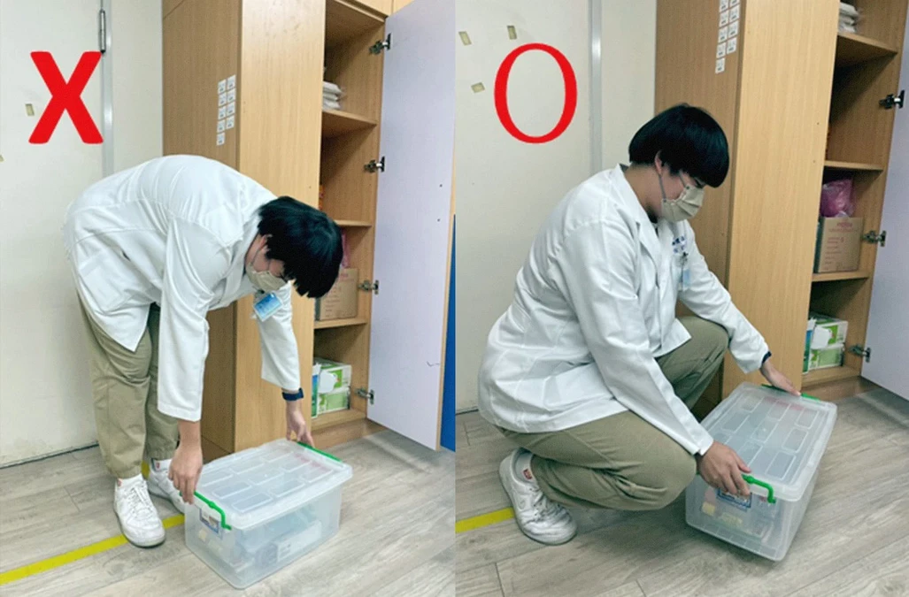 搬重物不蹲下,脊椎受傷風險高