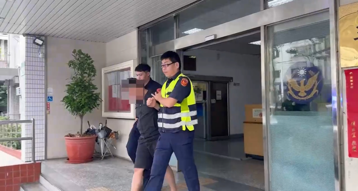 吳男遭移送法辦。(記者徐煜勝翻攝)