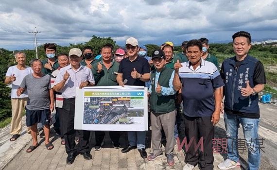 立委劉建國邀第五河川分署會勘 力促改善雲林河川排水問題