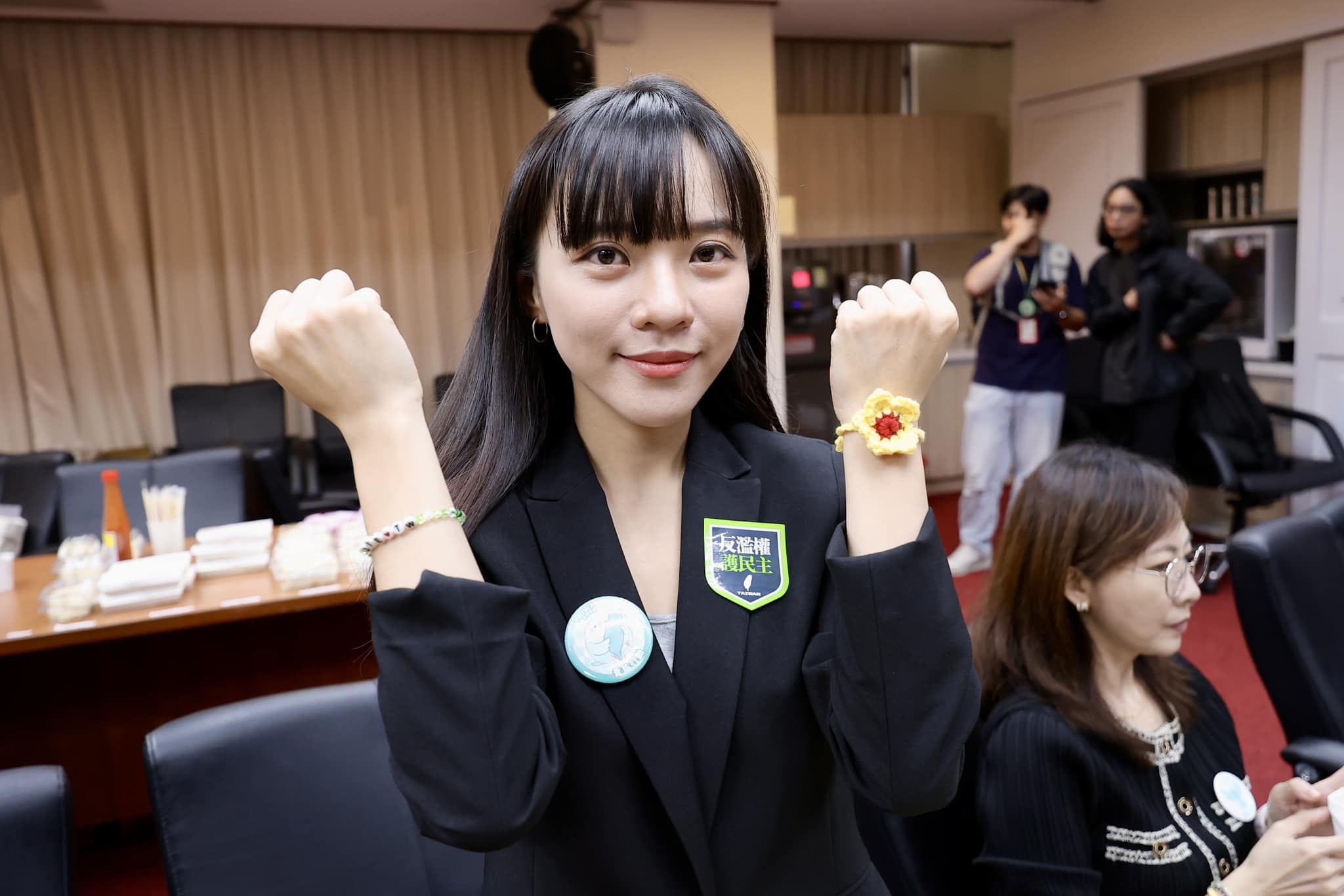 黃捷表示,她也不是第一次經歷罷免,要罷免她,先問問高雄人同不同意。翻攝黃捷臉書