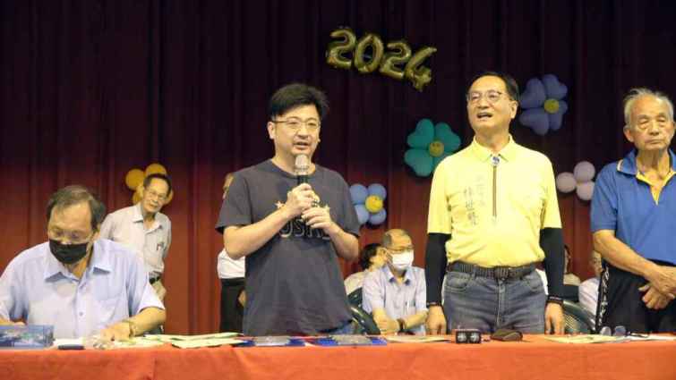▲彰化縣議會議長謝典林表示，這次全國議長盃桌球賽將在7月2日至4日在臺中市舉行，感謝市長剛好舉辦這次比賽，讓我有機會重新熟悉比賽的環境和狀況。（記者林明佑攝）