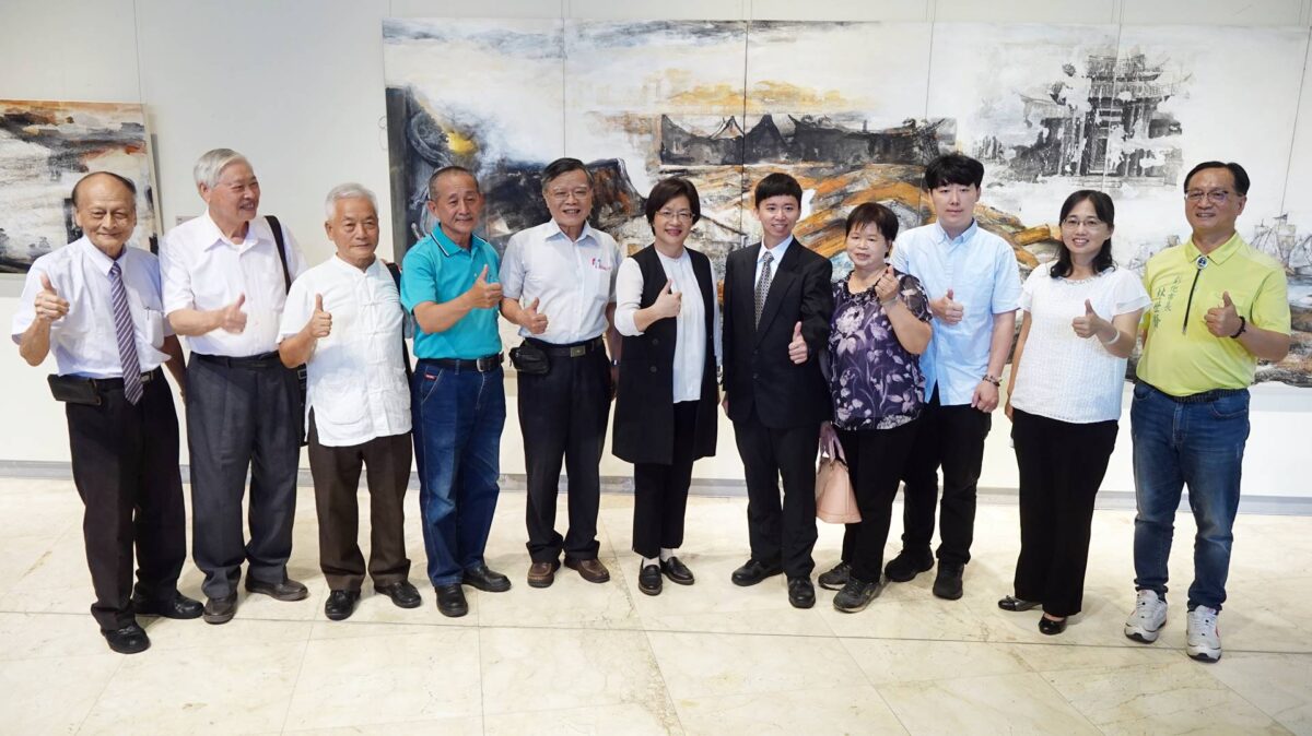 黃明山紀念展鹿港印象　彰化縣立美術館展出
