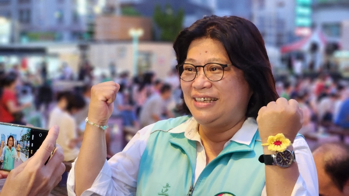 「反濫權.護民主」立委王美惠籲民眾當自由民主的種子