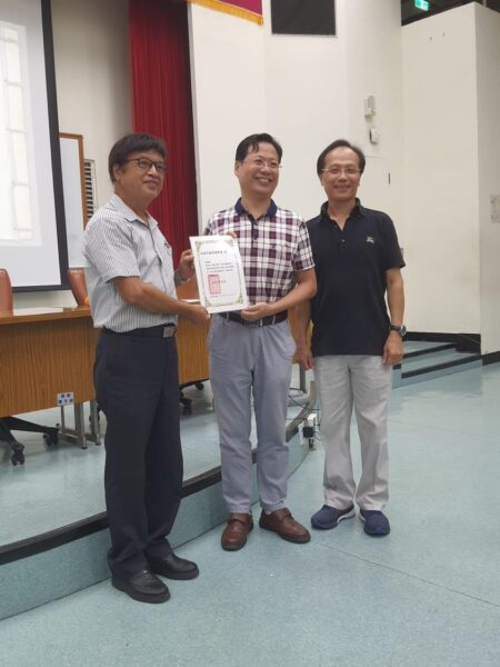 高師大國文系與高市蘭亭書法學會合辦書法講座  弘揚書法藝術及傳承