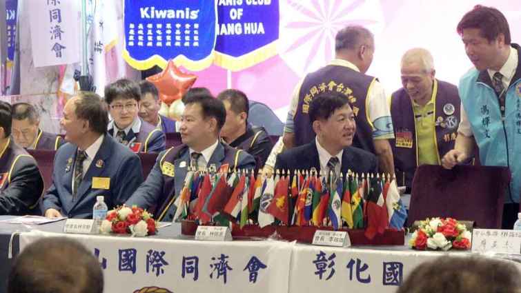 ▲中山家族聯合月例會共席開80多桌，是歷年來最大規模的聯誼會。（記者林明佑攝）