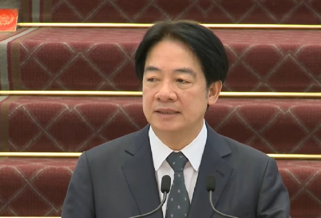 總統賴清德針對中國「懲治台獨」新規回應指出,民主不是犯罪,專制才是罪惡。翻攝賴清德YT頻道