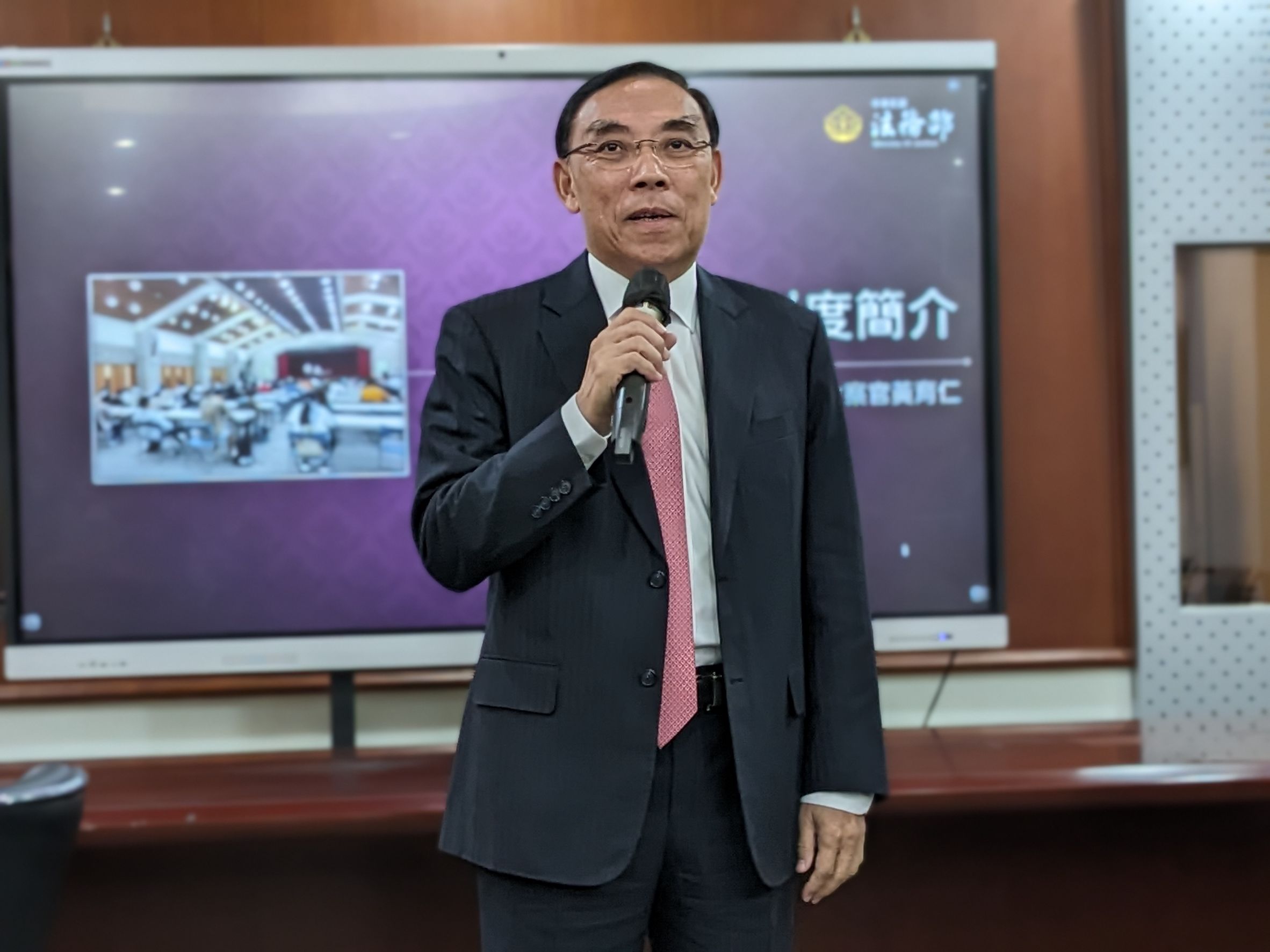 前法務部長蔡清祥表示,將不再出任任何公職。吳政峰攝