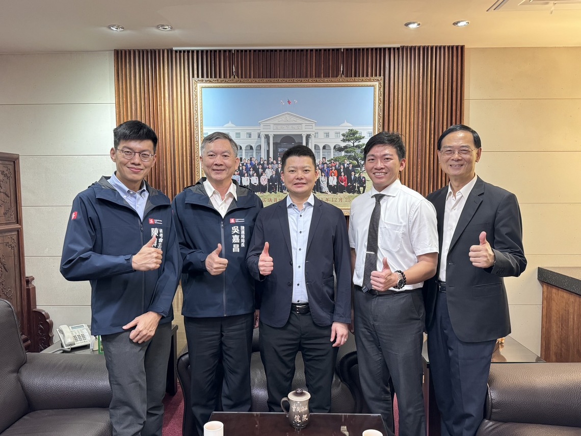 漾新聞|三新任局長拜會市議會 副議長曾俊傑期許使命必達