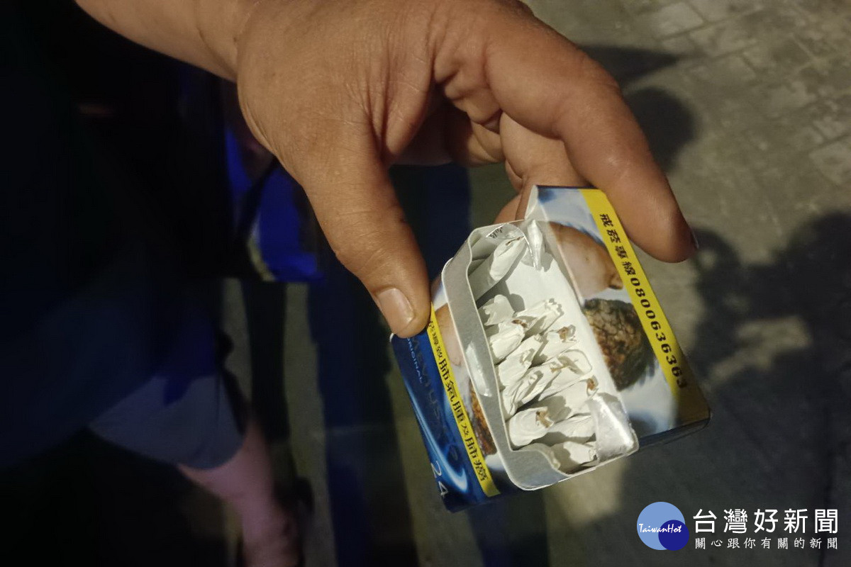 陳姓男子持有K煙為蘆竹警方查獲。<br /><br />