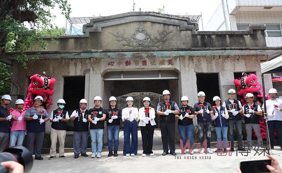 歷史建築元長瓦磘庄集會所開工 預計114年4月完工開放