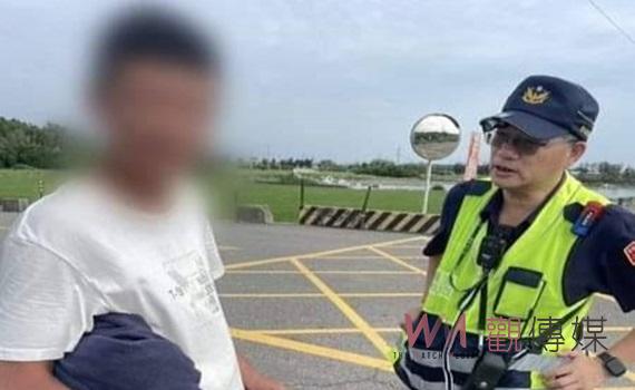 天氣酷熱男子熱昏倒路邊 臺西警護送男子安全返家