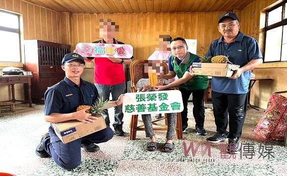 集集警助轉介張榮發慈善基金會 為弱勢點燃希望之火