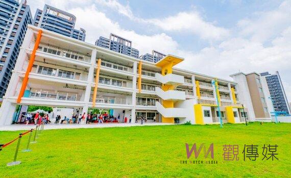 桃園文青國中小一二期校舍開工暨啟用 讓龜山就學環境更完善