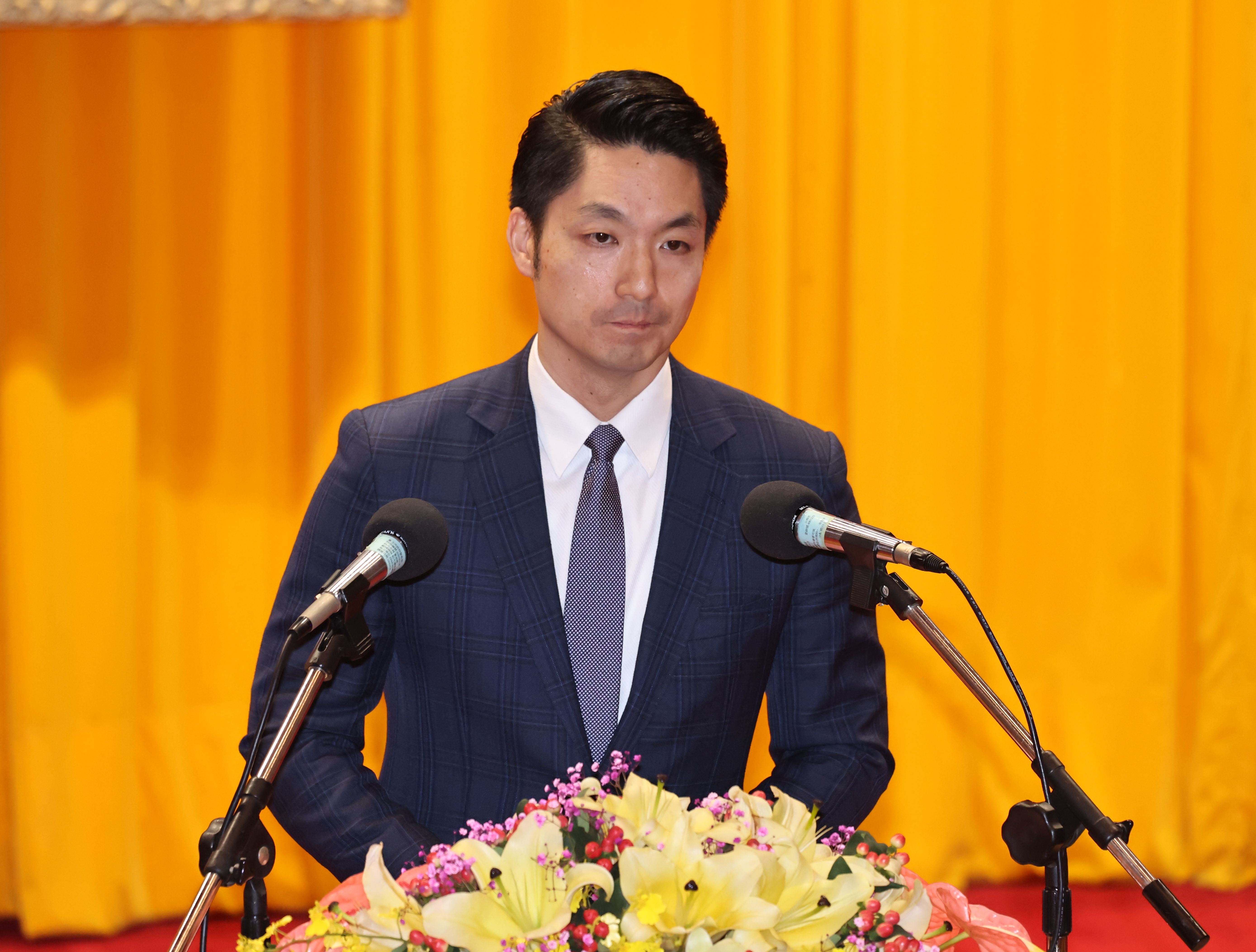 遭爆曾出入台中商銀前董座王貴鋒招待所,蔣萬安26日表示,當天餐會是受前國民黨立委李德維邀請。資料照片/林啟夕攝