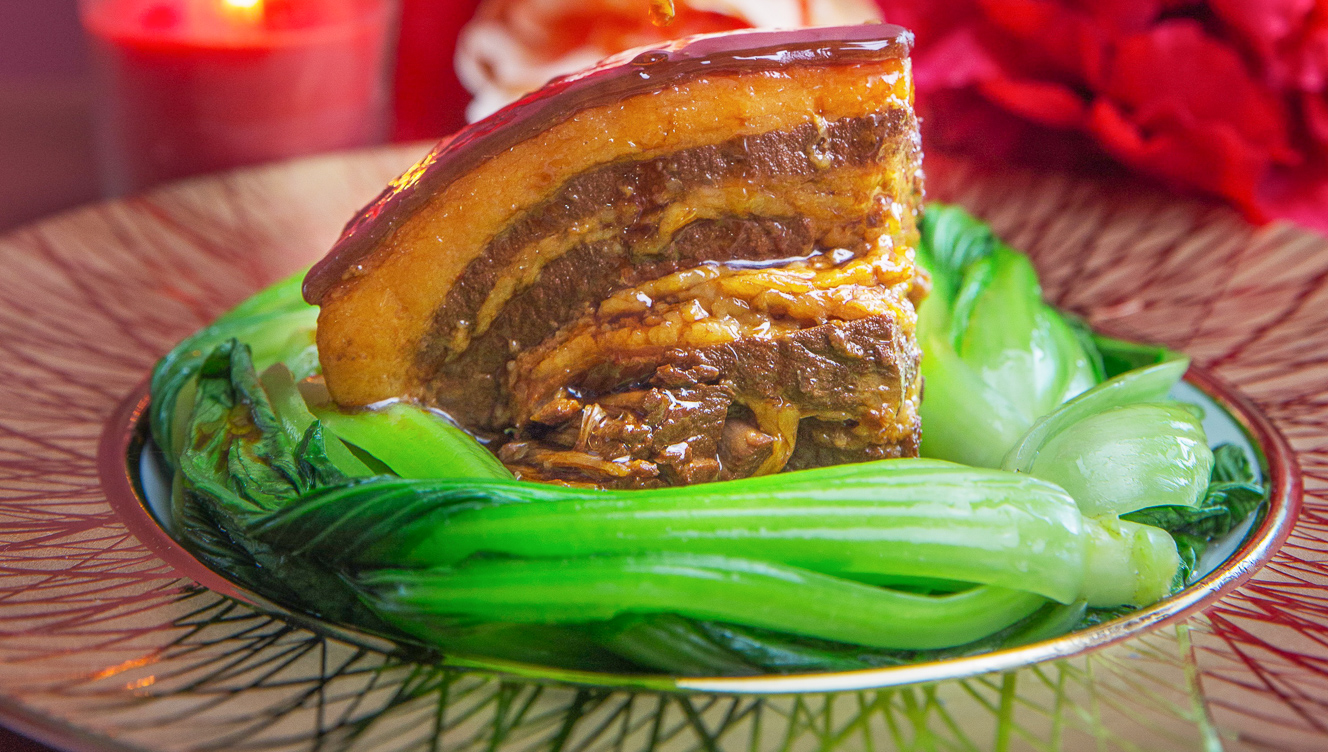 ▲經典台菜黃金滷肉。（圖/喜憨兒基金會提供）
