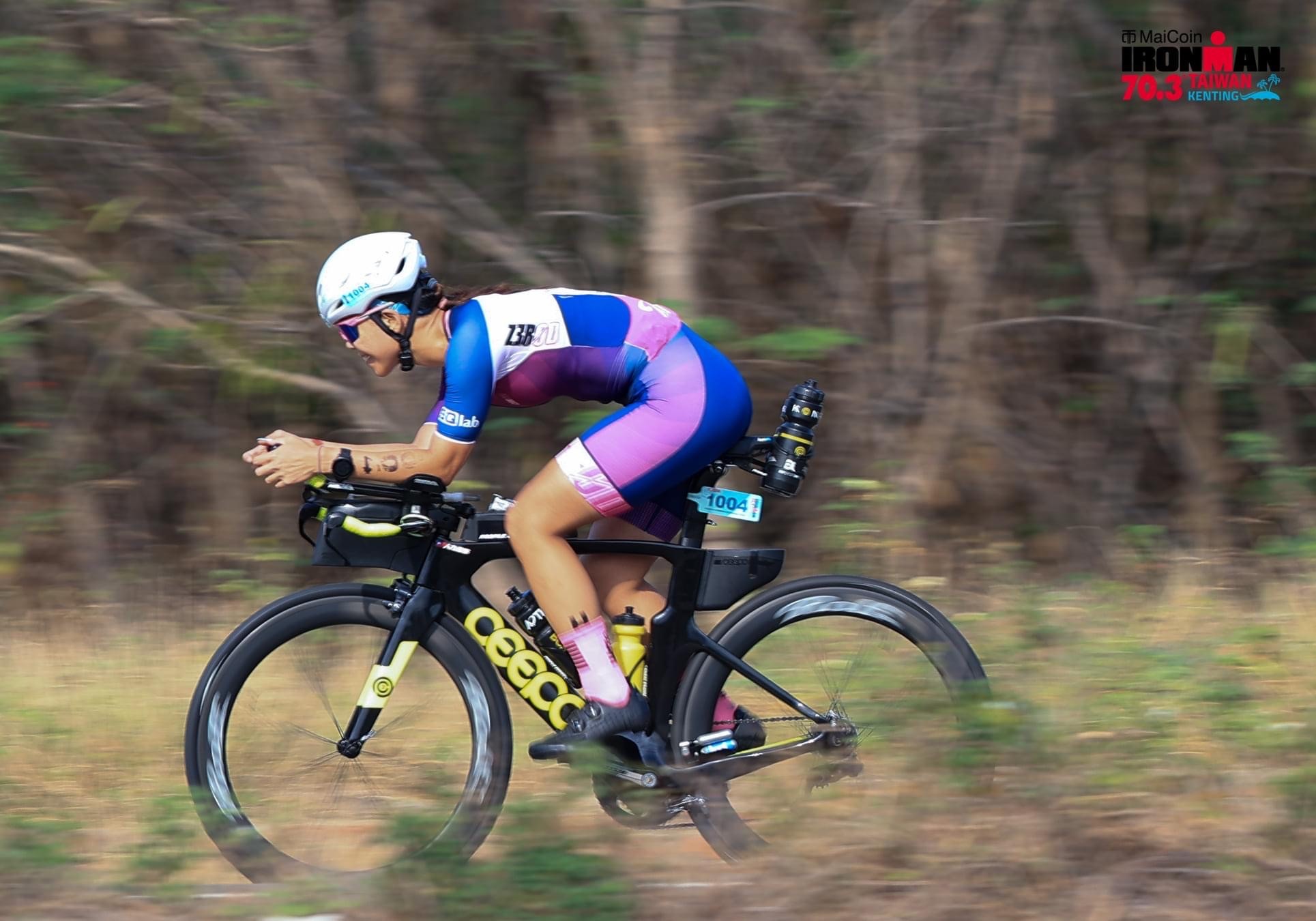 用新的身分,徐慧安再度參賽 IRONMAN 70.3