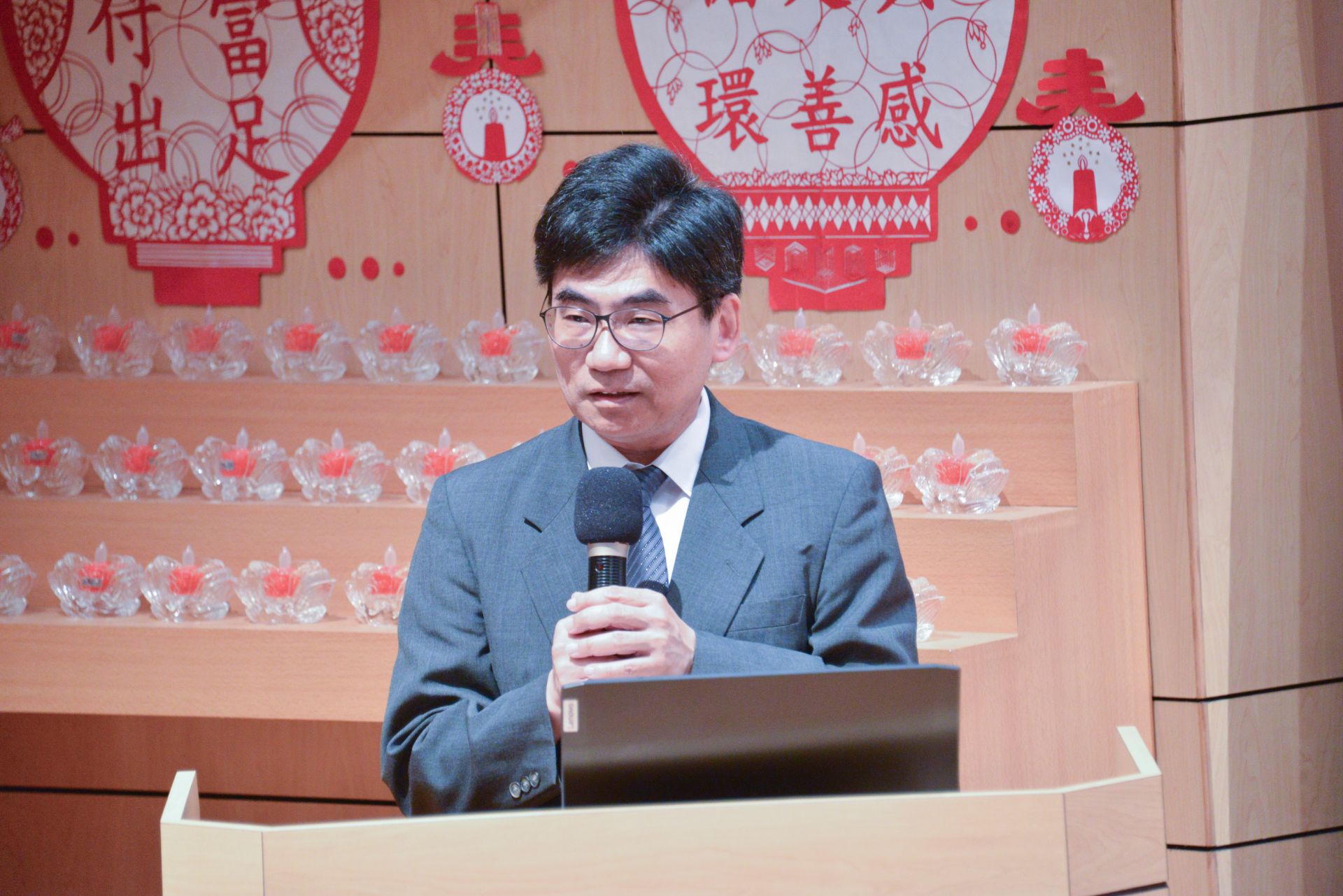 陳建華主任致詞介紹本次工作坊主軸及內視鏡最新進展。