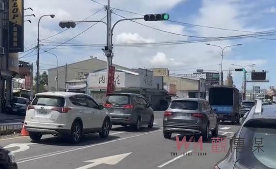真的不知道!彰市路口圓形綠燈亮起該停?該轉?駕駛吞罰單