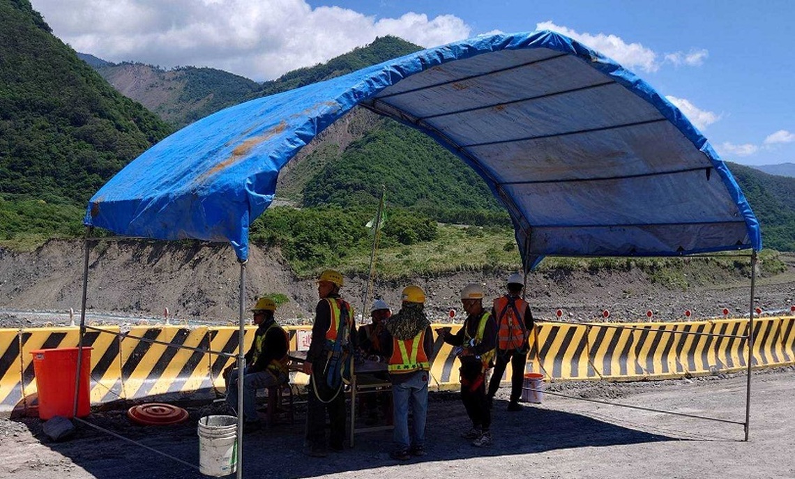 夏季工地除三害 高市勞檢處積極防職災、防中暑、防登革熱