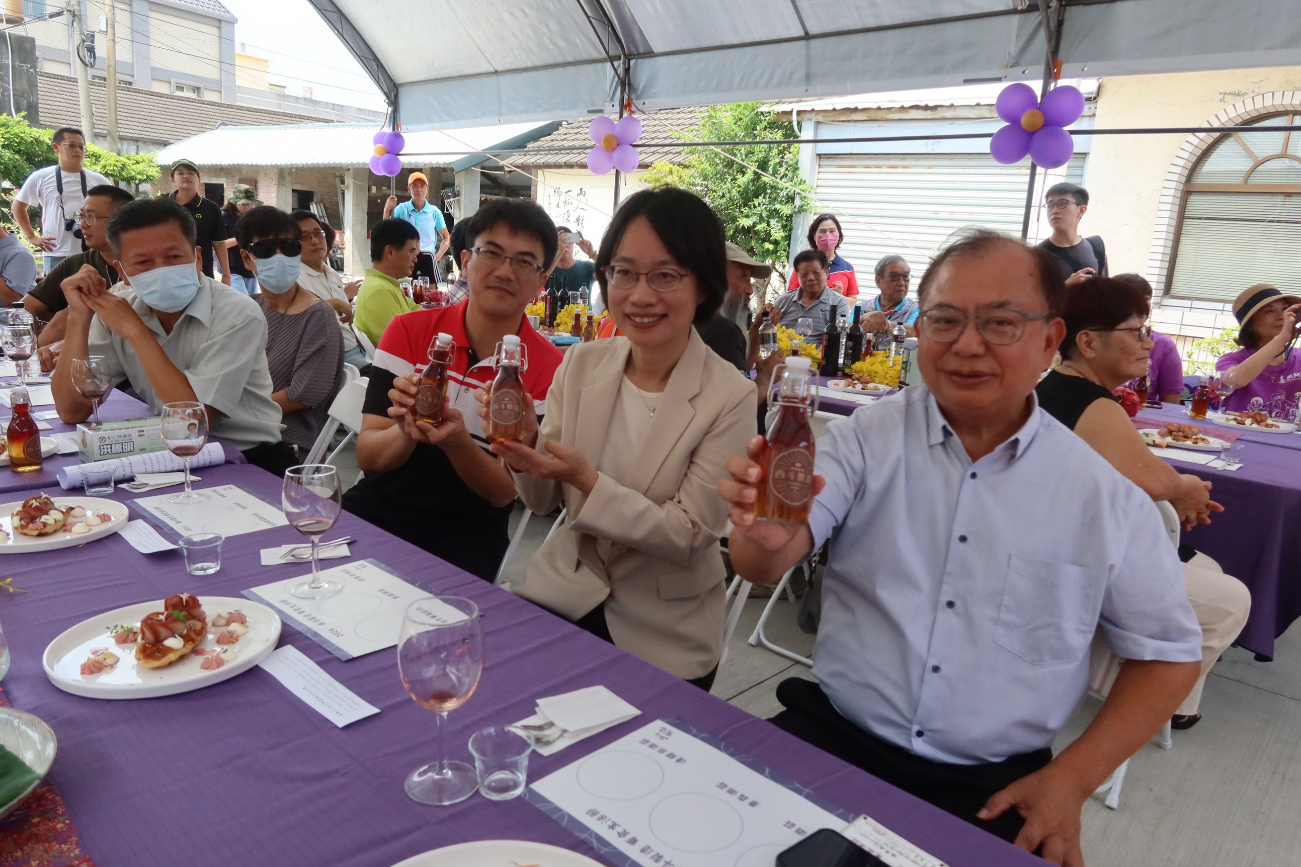 ▲二林鎮「2024西斗製造-葡實生活節」開跑！今年串連西斗社區各酒莊，陸續展開「微醺小旅行」、「微醺聚所．星光晚宴」等一系列活動，即日起開始報名。（記者張溎壕攝）