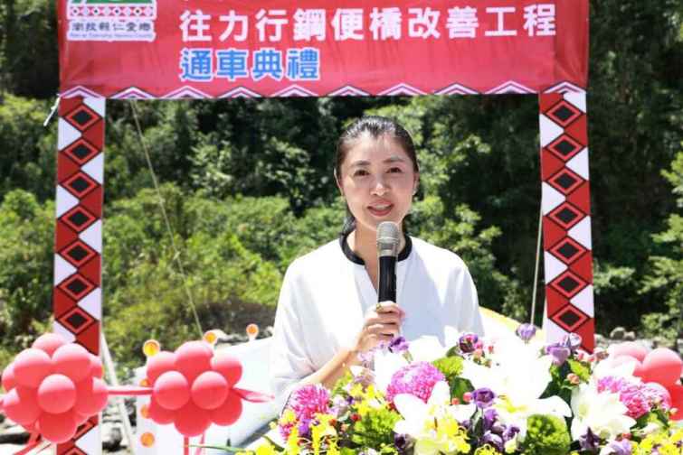 ▲許淑華縣長表示，仁愛鄉力行和發祥是充滿原住民文化特色的部落，也是重要的原鄉農產產區。（記者張玉泰攝）