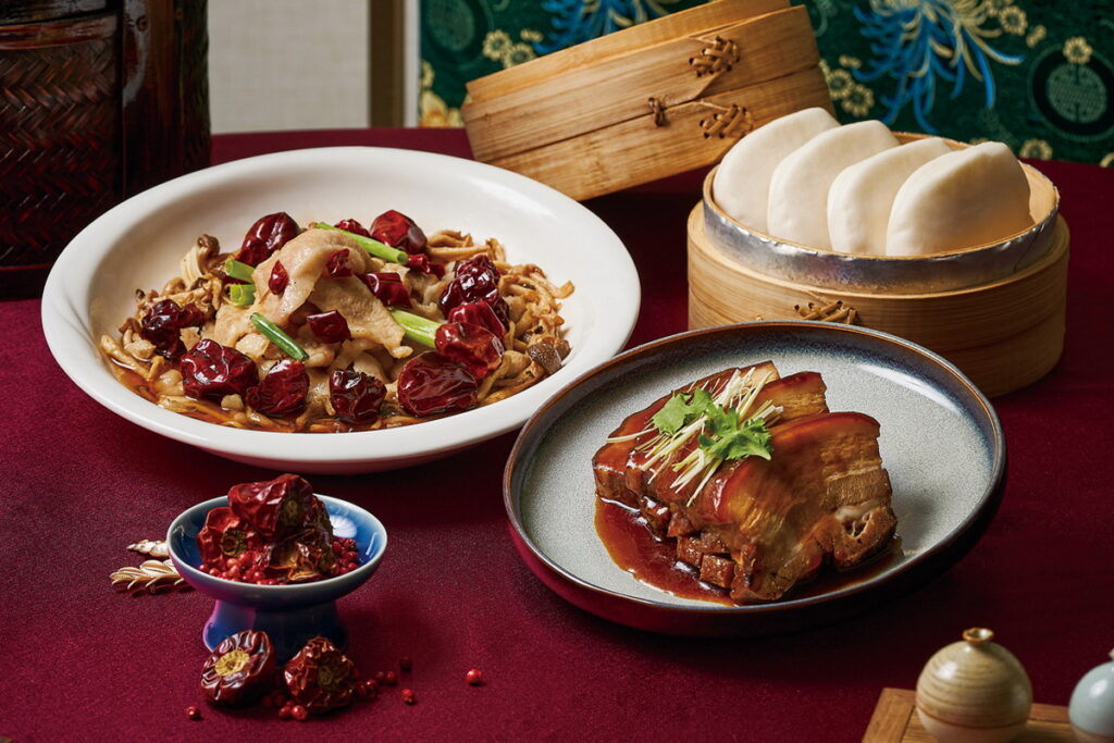 板橋凱撒大飯店發稿照：家宴小吃情境照