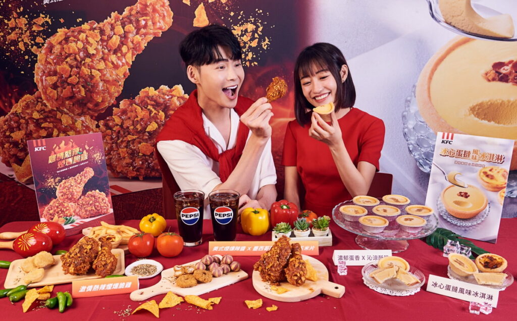 美墨風味的雞情熱辣煙燻脆雞、沁涼消暑的冰心蛋撻風味冰淇淋、酥脆爽口的鱈魚圈圈,一同感受火、冰、海交融的雞情盛宴!