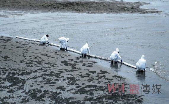 守護海洋環境 桃園舉行執行海洋污染緊急應變聯合演練
