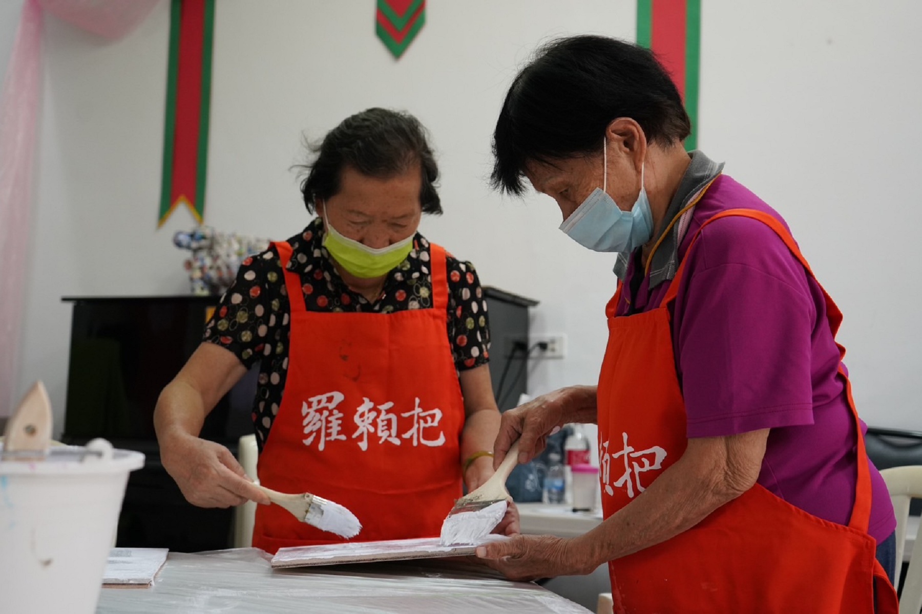 現場實作教學,志工收穫滿滿