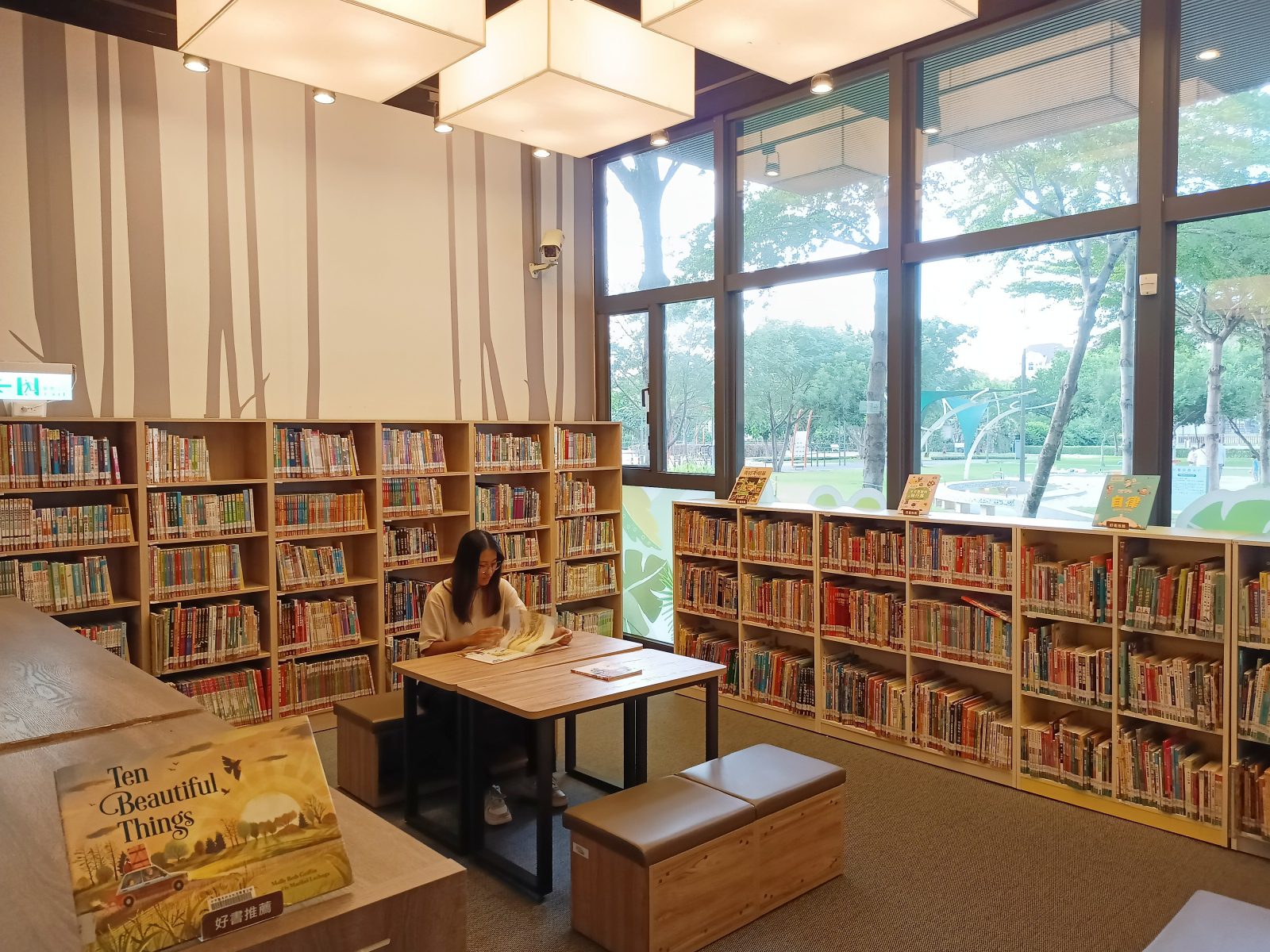 中市李科永圖書館兒童區喜迎新「閱」章 　6/29暑假首檔開卷集好運