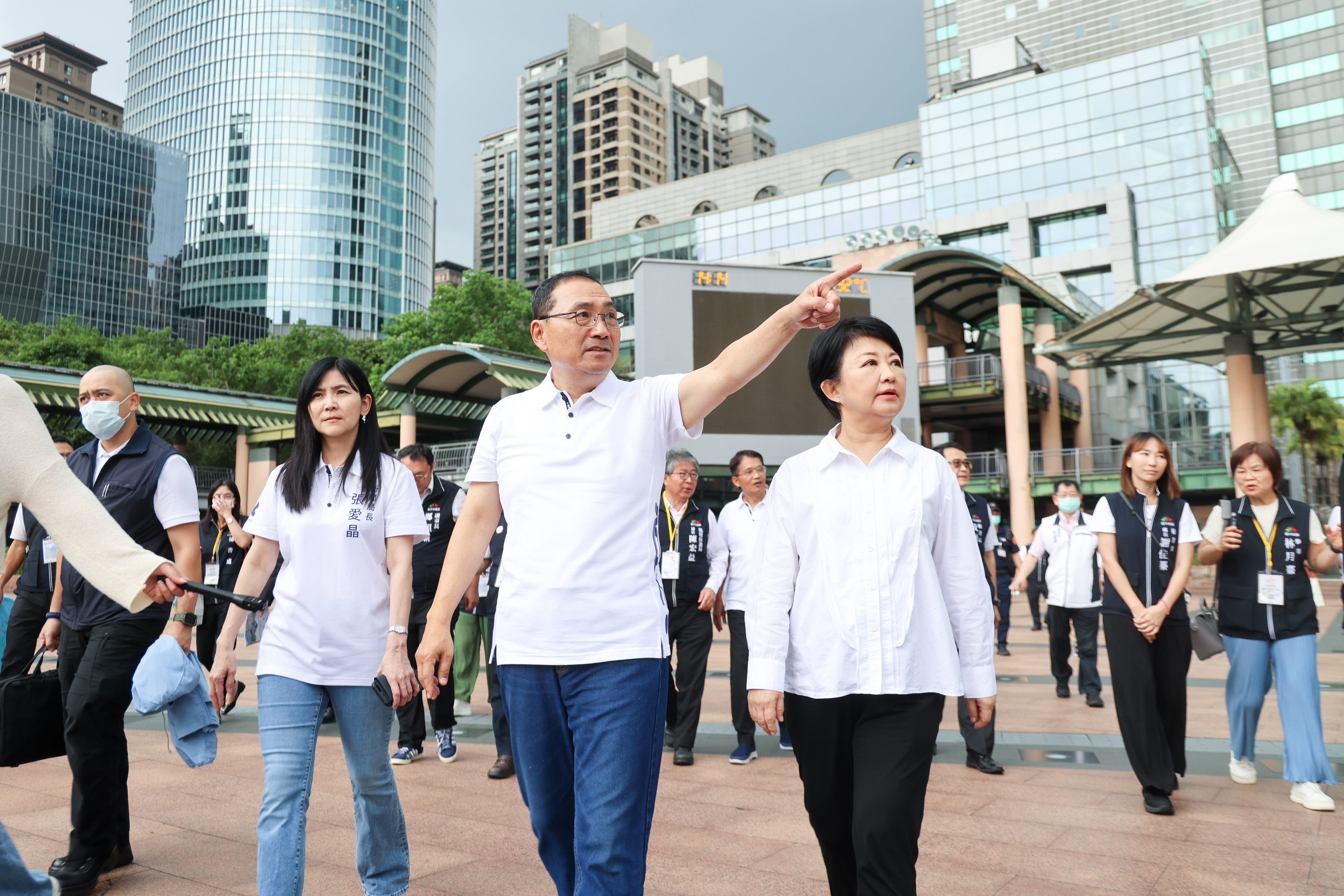 臺中市長盧秀燕率隊訪新北　侯友宜分享城市治理經驗