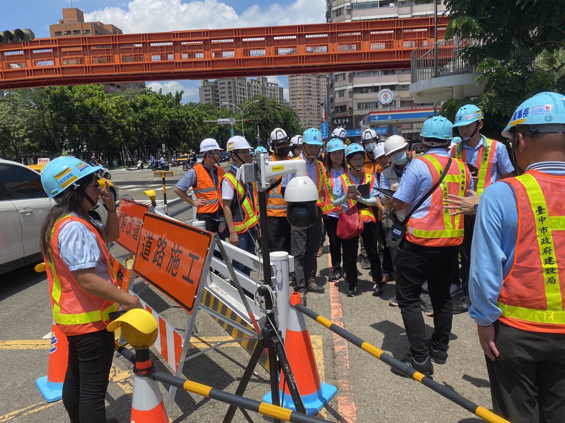全方位智慧安全管理　中市忠明南路改善工程力爭「金安心」榮譽