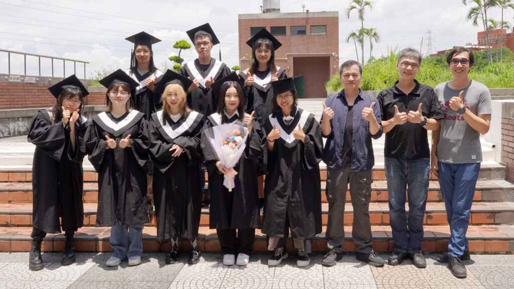 ▲大葉大學多媒體大四生完成實習後轉任正職。(大葉大學提供)