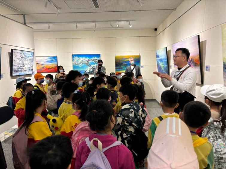 ▲國小幼童美學推廣活動。（頂新和德文教基金會提供）