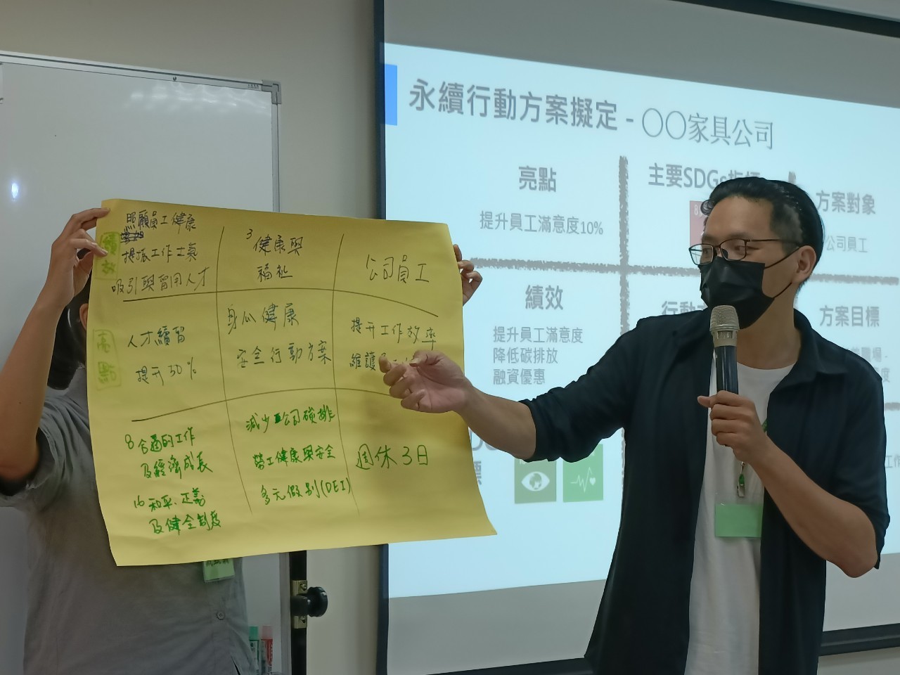 ▲ 全方位ESG人才培育不只有理論還要提出行動方案