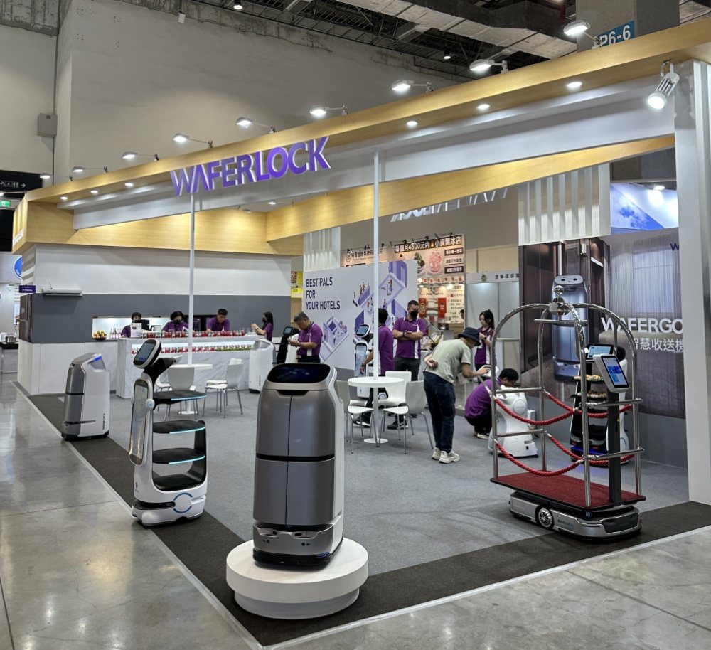 機器人於2024台灣國際飯店暨餐飲設備用品展登場。業者/提供 機器人於2024台灣國際飯店暨餐飲設備用品展登場。業者/提供