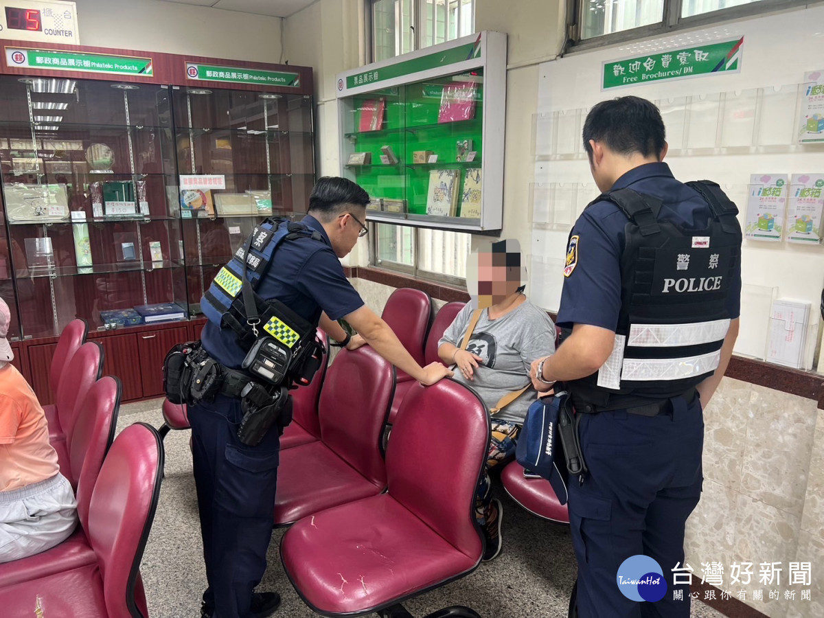 王女遇到投資詐騙,員警即時協助,才免於受騙。
