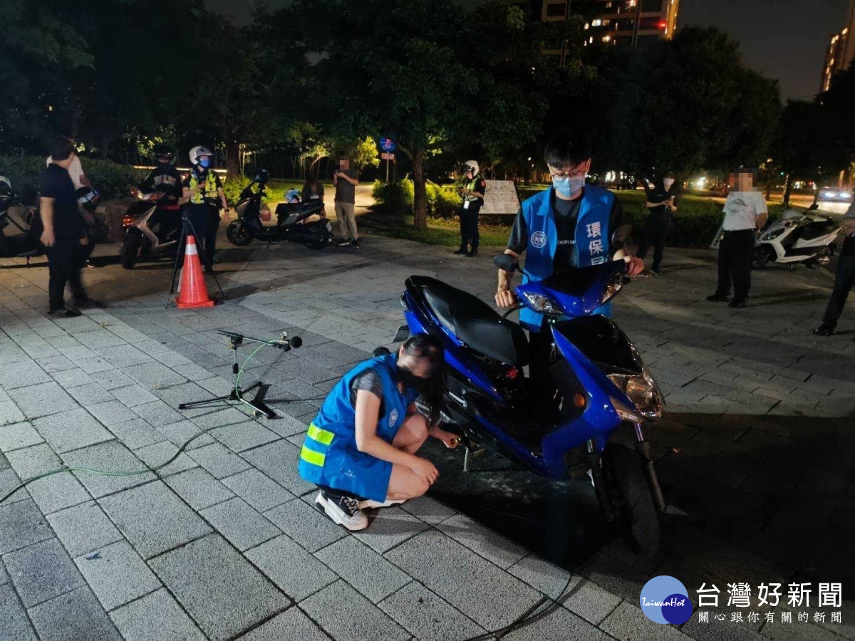 基北北桃四市聯手，暑期夜間取締噪音車大執法打擊不法。