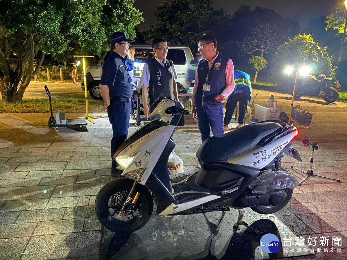 基北北桃四市聯手,暑期夜間取締噪音車大執法打擊不法。