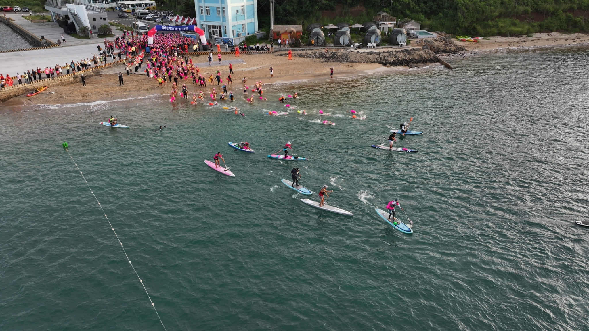 今年首次增加五千公尺立式划槳(SUP 組)